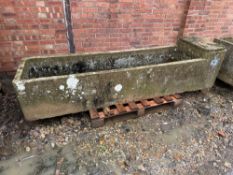 Concrete water trough