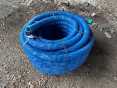 Roll perforated drainage pipe
