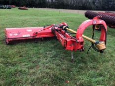 Kuhn TBE 210 flail topper (NB rear roller needs repair)