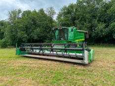 2007 John Deere 9780i CTS combine harvester, GPS ready with iTC dome, straw chopper c/w John