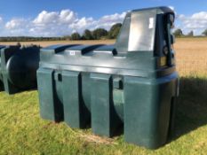 Titan Tanks FM2500M bunded tank with electric pump. NB: no inner tank.