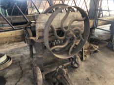 Chaff cutter. No VAT.