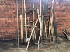 Quantity vintage hand tools. No VAT.