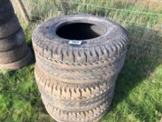 3No Vredestein 15.0/70-18 tyre