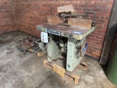 Robinson 3phase spindle moulder and attachments. No VAT