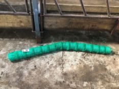 Quantity green garden netting. No VAT