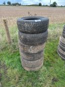 6No 205/55R16 tyres with 4No rims