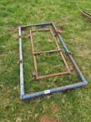 2No metal race hoops