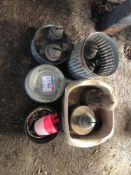 Quantity vintage heaters. No VAT.