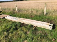 Quantity crash barriers