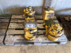 Twose implement axles