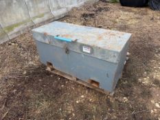 Front mounted tool box