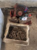 Quantity miscellaneous sprockets, gears and chain