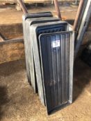 Quantity planting trays. No VAT