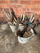 Quantity vintage hand tools. No VAT.