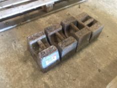 4No 56lb weights