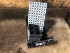 Quantity plastic planters. No VAT