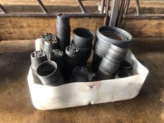 Quantity plastic plant pots. No VAT