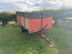 Ferguson 3t general purpose trailer, single axle on 7.5R16 wheels and tyres