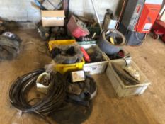 Quantity sprayer valves and spares etc