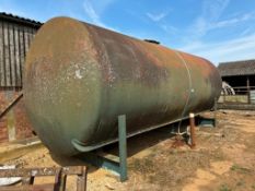 40,000l metal liquid fertiliser tank, sold in situ, buyer to remove