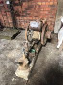 Ruston & Hornsby oil engine. No VAT.  NB: Cap in the Office