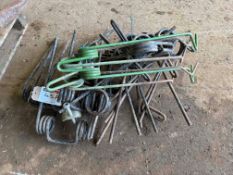 Quantity assorted tines