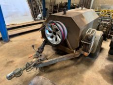 Fuel bowser 1,000ltr single axle with 12v pump, filter and auto-shut off nozzle on 235/70R16 wheels