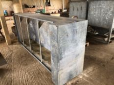 Galvanised 10ft x 4ft water trough