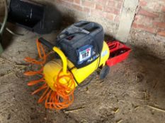 Stanley 200/8/24 compressor, single phase. No VAT