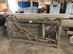 Scaffold tower with boards