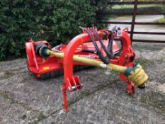 2012 Maschio Giraffa 210 2.1m side offset flail mower. Serial No: 129361197