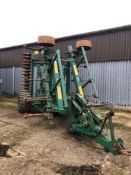 2008 Cousins V-Form 6m 9leg subsoiler hydraulic folding with rear packer. Serial No: THFVF6MT9RR