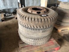 Quantity miscellaneous wheels and tyres