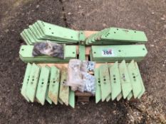 Quantity Dowdeswell plough parts. No VAT