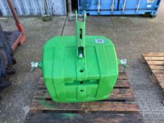 John Deere 1150kg weight block