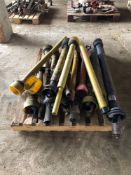 Quantity PTO guards and shafts