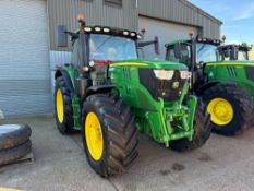 2021 John Deere 6155R Premium Edition Autopowr 50kph 4wd tractor with front and cab suspension, fron