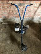 Petrol engine unit on trolley. No VAT