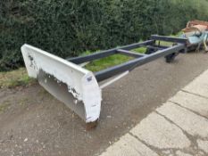 Grain pusher 4.2m with 7ft blade with pin and cone attachments