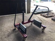 Truecraft Spalding wheel changing trolley