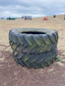 2 no Continental 650/65 R42 Contract AC65 tyres