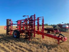 2017 Horsch Terrano cultivator. Serial: 34541563