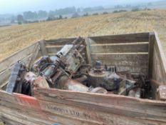 2 No potato boxes of Holder tractor spares