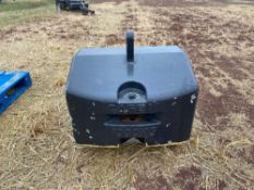 Case 1000kg weight block