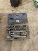 Draper large socket set