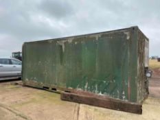 20ft container (spray shed)