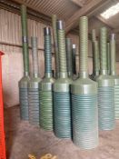 5 No grain pedestals