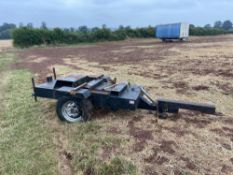 Trailer with fuel tank (former irrigation pump trailer)