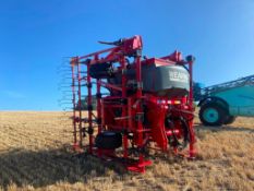 2022 Weaving Sabre tine drill, 6m with spare wheel